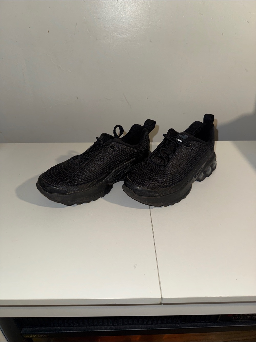 Nike Kids Black Mesh Athletic Sneakers